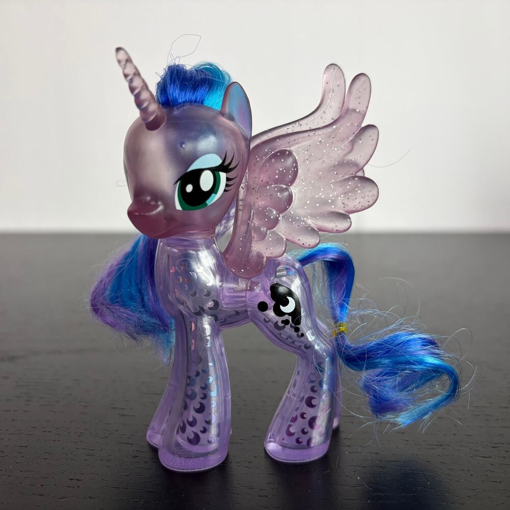 My Little Pony G4 Hasbro Princess Luna Glitter Celebration Brushable MLP FiM